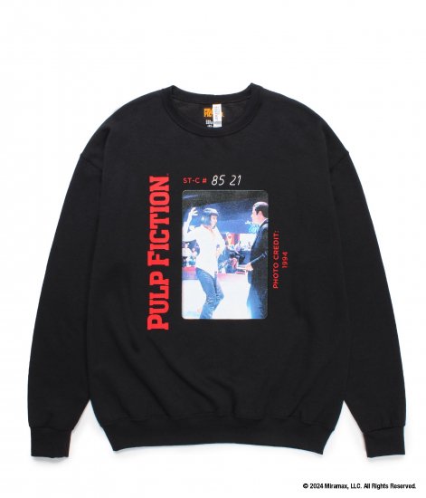 WACKO MARIA / PULP FICTION / CREW NECK SWEAT SHIRT ( Type-2 )