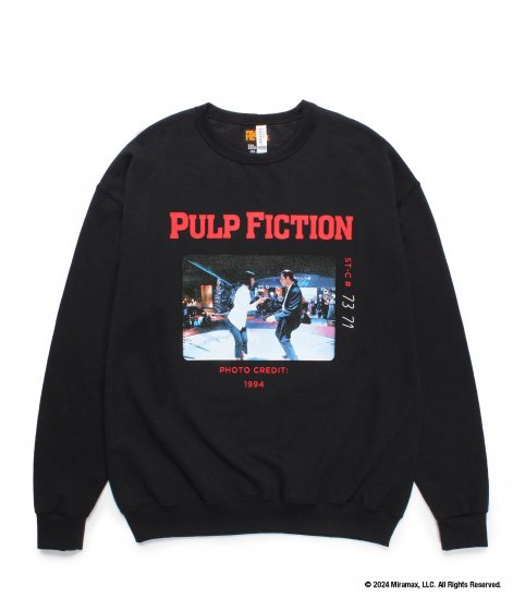 WACKO MARIA / PULP FICTION / CREW NECK SWEAT SHIRT ( Type-1 )