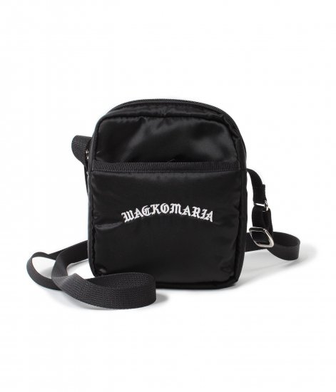 WACKO MARIA  NYLON SHOULDER BAG / Black