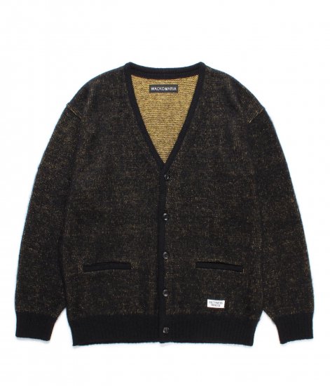 WACKO MARIA GLITTER MOHAIR KNIT CARDIGAN