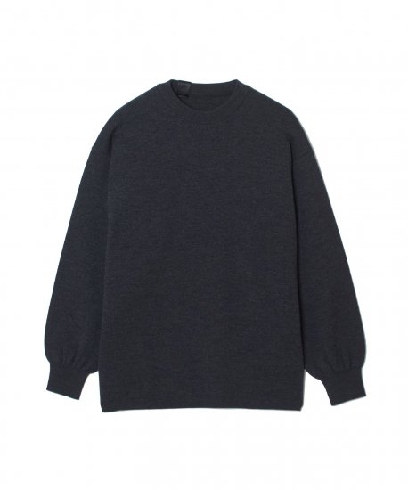 N.HOOLYWOOD CREWNECK KNIT / Charcoal