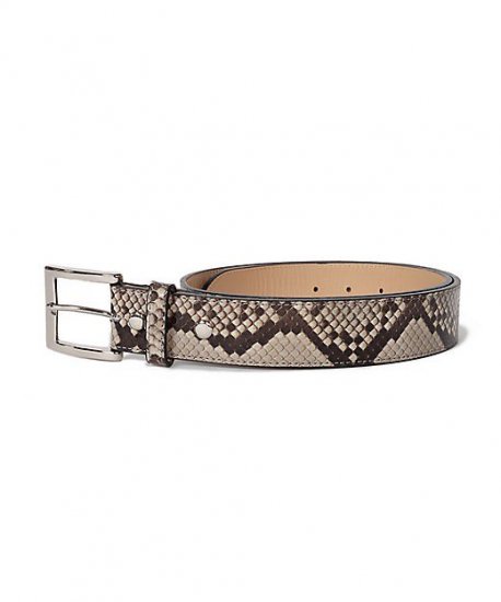 WACKOMARIA  / PYTHON LEATHER BELT