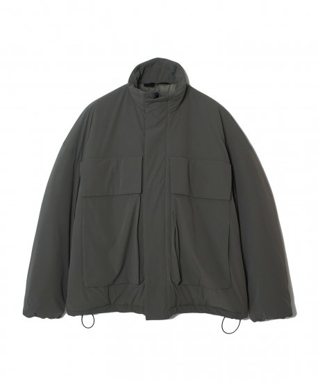 N.HOOLYWOOD / STAND COLLAR BLOUSON / Gray