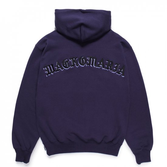 WACKO MARIA MIDDLE WEIGHT HOODED SWEAT SHIRT /  Purple