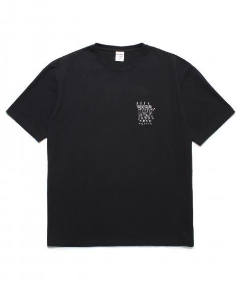 WACKO MARIA WASHED HEAVY WEIGHT CREW NECK T-SHIRT