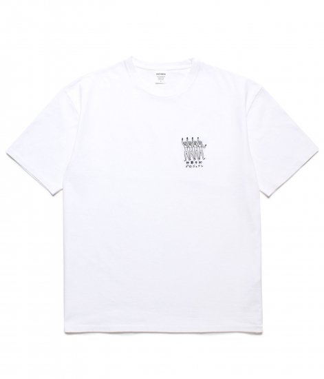 WACKO MARIA WASHED HEAVY WEIGHT CREW NECK T-SHIRT