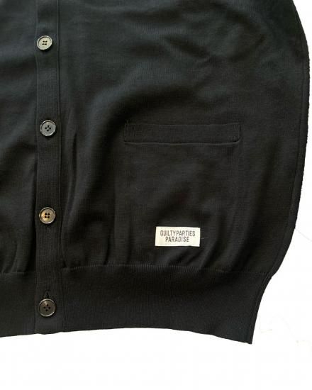 WACKO MARIA 正規代理店 COTTON KNIT CARDIGAN