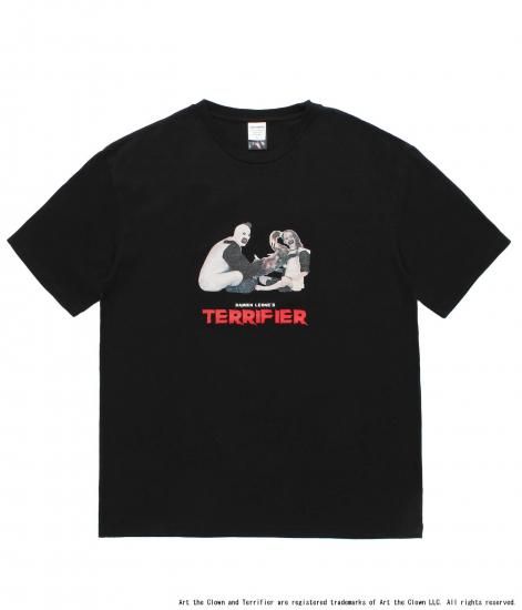 WACKO MARIA TERRIFIER / WASHED HEAVY WEIGHT CREW NECK T-SHIRT ( TYPE-3 )