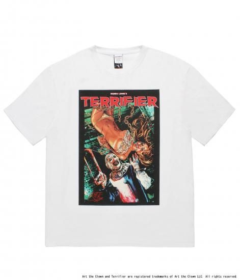 WACKO MARIA TERRIFIER / WASHED HEAVY WEIGHT CREW NECK T-SHIRT ( TYPE-1 )