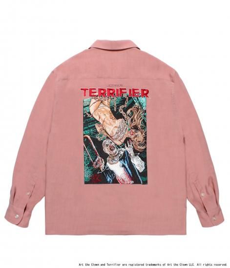 WACKO MARIA TERRIFIER / 50'S OPEN COLLAR SHIRT L/S