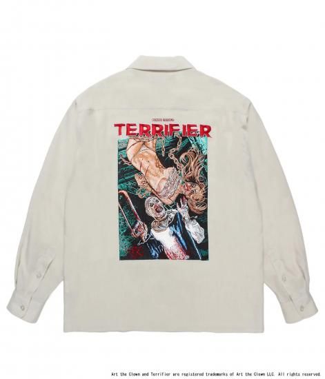 WACKO MARIA TERRIFIER / 50'S OPEN COLLAR SHIRT L/S