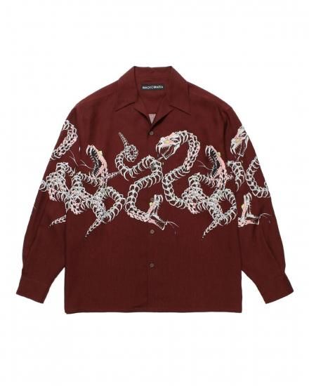 WACKO MARIA HAWAIIAN SHIRT L/S ( TYPE-4 )