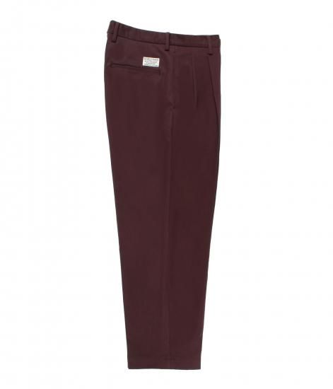 WACKO MARIA DOUBLE PLEATED CHINO TROUSERS ( TYPE-1 )