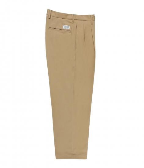 WACKO MARIA DOUBLE PLEATED CHINO TROUSERS ( TYPE-1 )