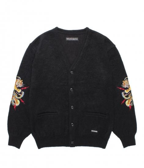 WACKO MARIA TIM LEHI / MOHAIR KNIT CARDIGAN