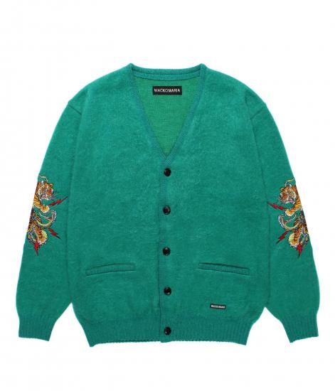 WACKO MARIA TIM LEHI / MOHAIR KNIT CARDIGAN