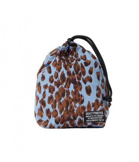 WACKO MARIA LEOPARD POUCH