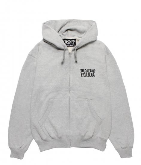 WACKO MARIA HEAVY WEIGHT ZIP UP HOODED SWEAT SHIRT