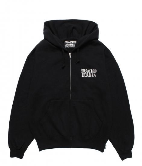 WACKO MARIA HEAVY WEIGHT ZIP UP HOODED SWEAT SHIRT