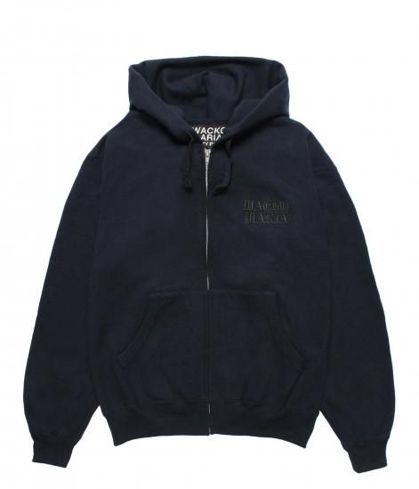 WACKO MARIA HEAVY WEIGHT ZIP UP HOODED SWEAT SHIRT