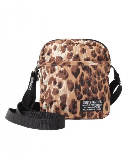 WACKO MARIA / SPEAK EASY / LEOPARD NYLON MINI SHOULDER BAG