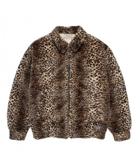 WACKO MARIA MCGREGOR / LEOPARD FAUX FUR ANTI-FREEZE JACKET