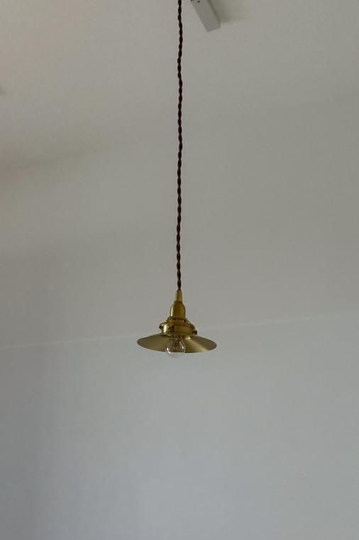 mini shade brass