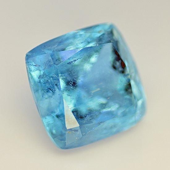 25キャラオーバーのアクアマリン、ベトナム産、鑑別書付き