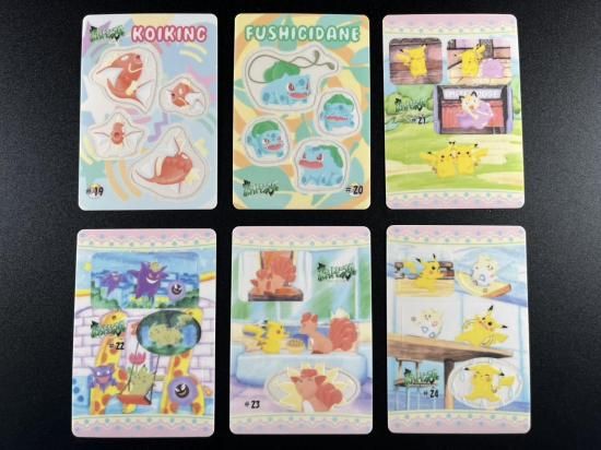 ポケモン シールダス ファンシーグラフィティー ポケモン シールダス ファンシーグラフィティ 6枚セット＋おまけ