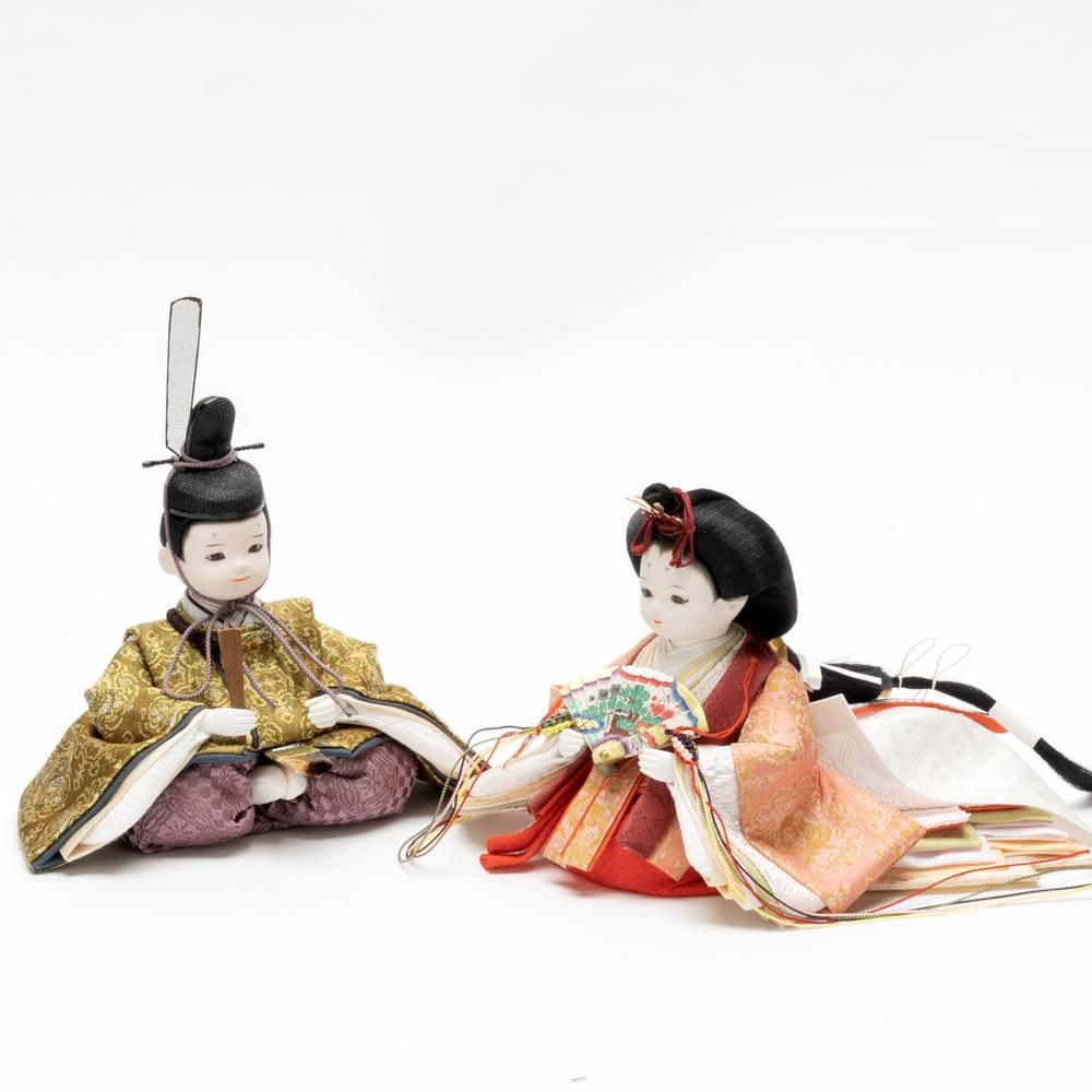 雛人形 親王飾り】縫nui /衣裳着親王飾りセット
