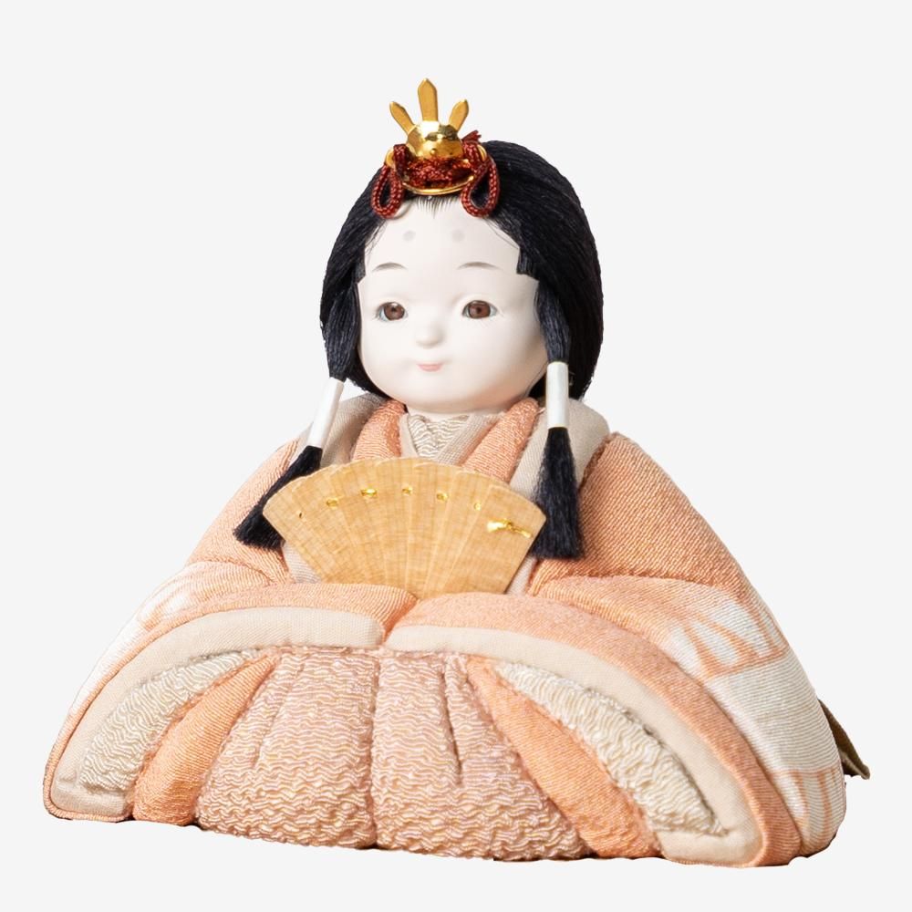 雛人形 親王飾り】縫nui /木目込親王飾り（草木染衣裳）セット