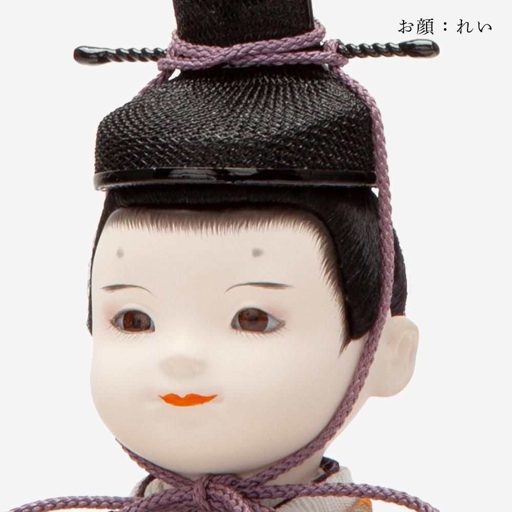 木目込み雛人形　親王飾り　ハンドメイド 雛人形 親王飾り】縫nui /木目込親王稚児4人飾りセット