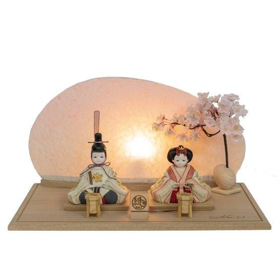 親王飾り　お雛様　木目込 雛人形 親王飾り】縫nui /木目込み親王飾りセット