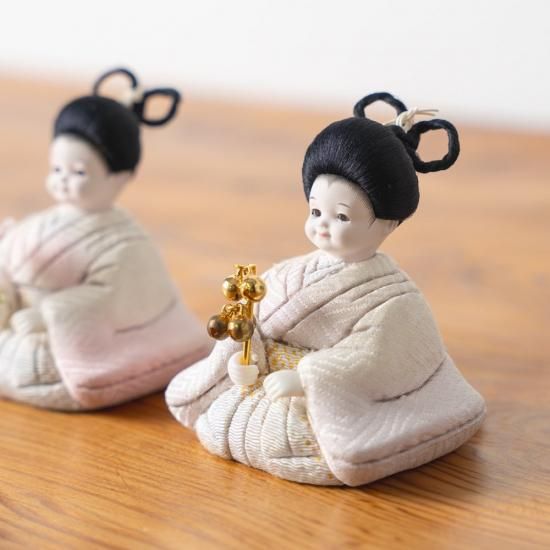 木目込　ひな人形セット親王揃 雛人形 親王飾り】縫nui /木目込み親王飾りセット