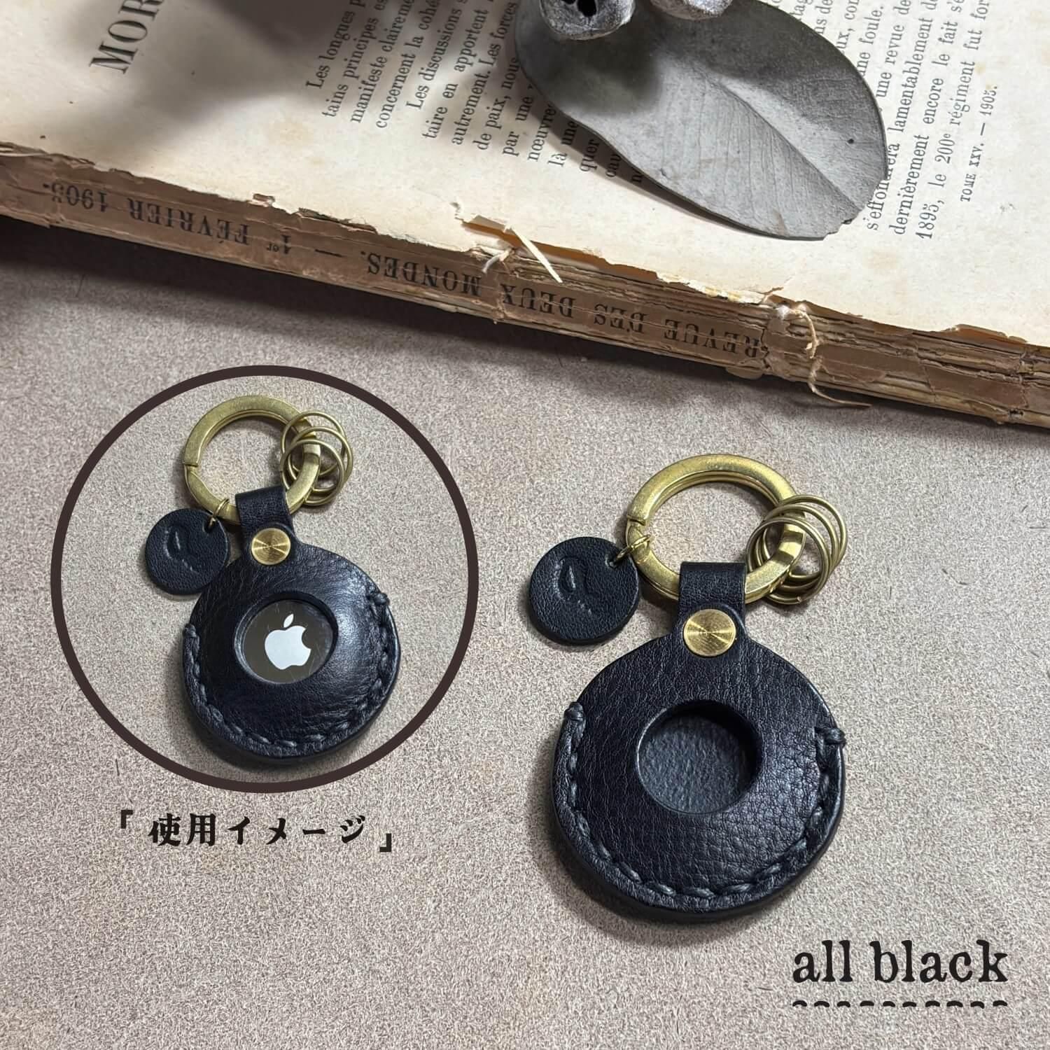AirTag Keyring  all black ֥å