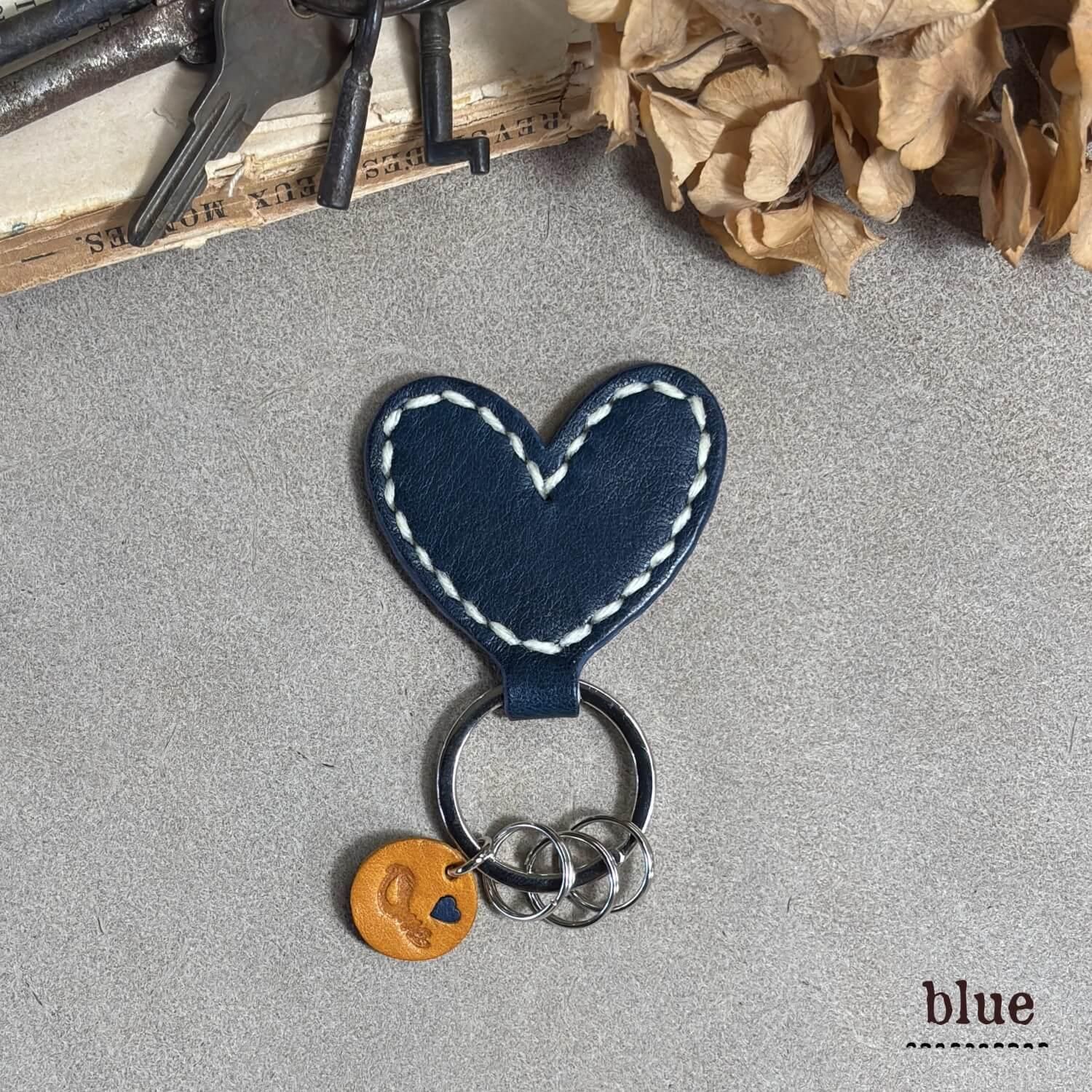 Key heart_blu