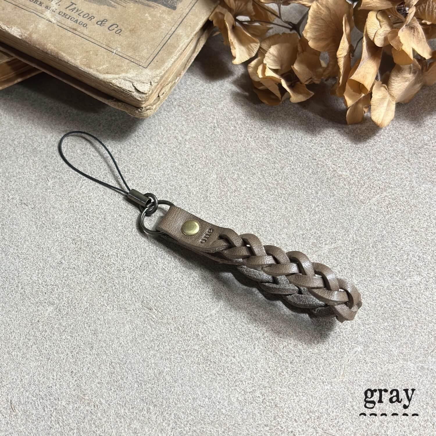 braid strap_gry