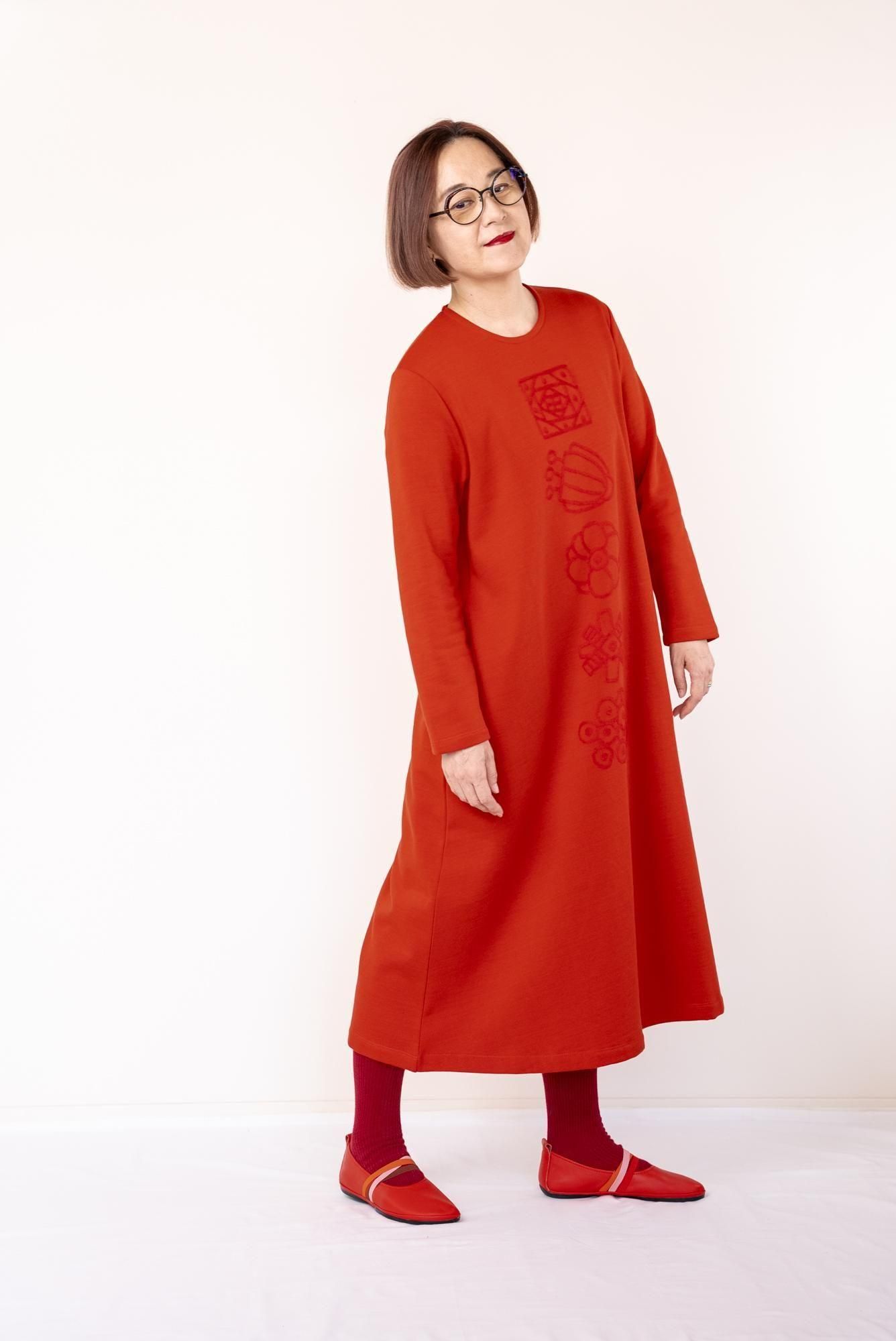 フラワースタンプ ライン ワン