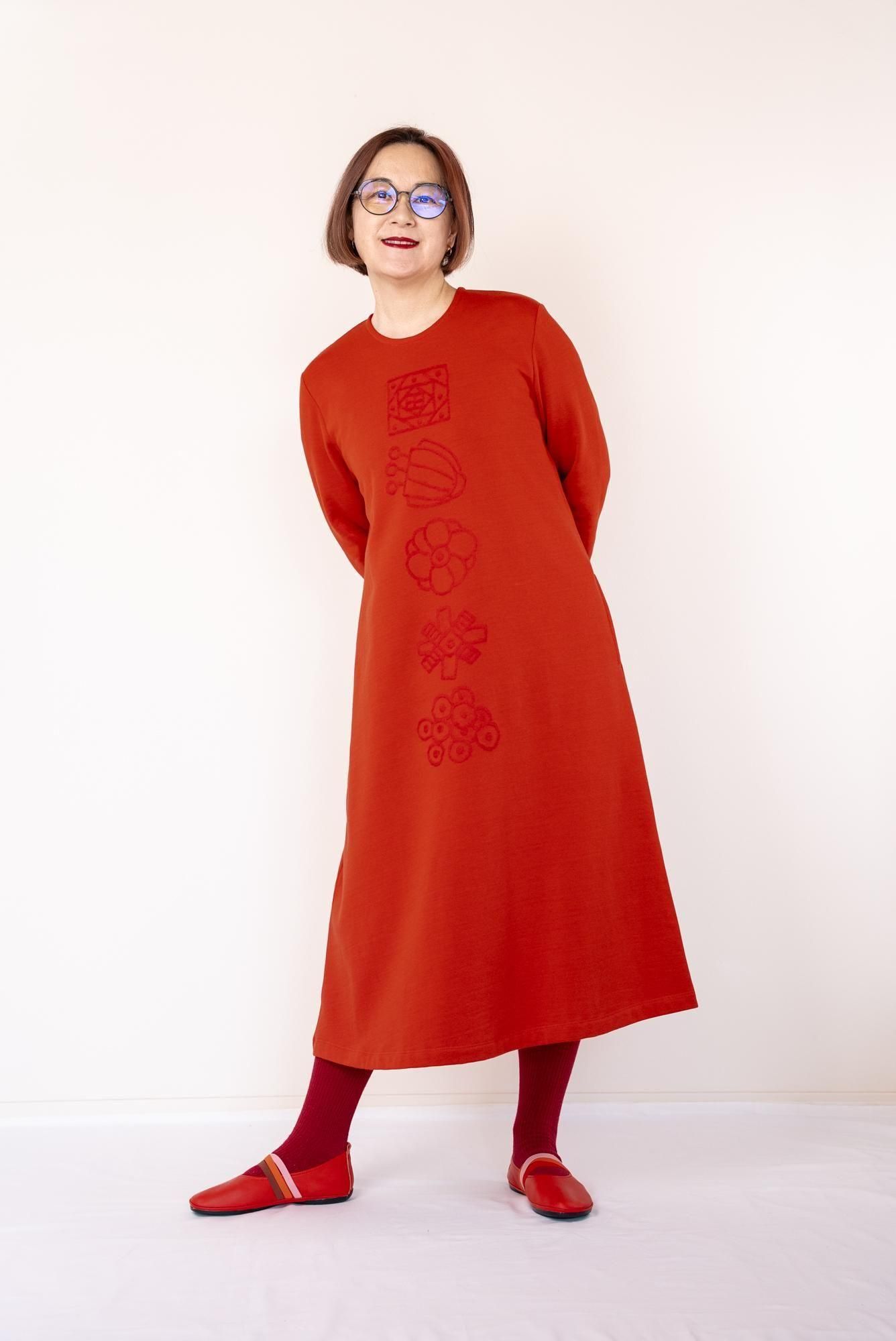 フラワースタンプ ライン ワン