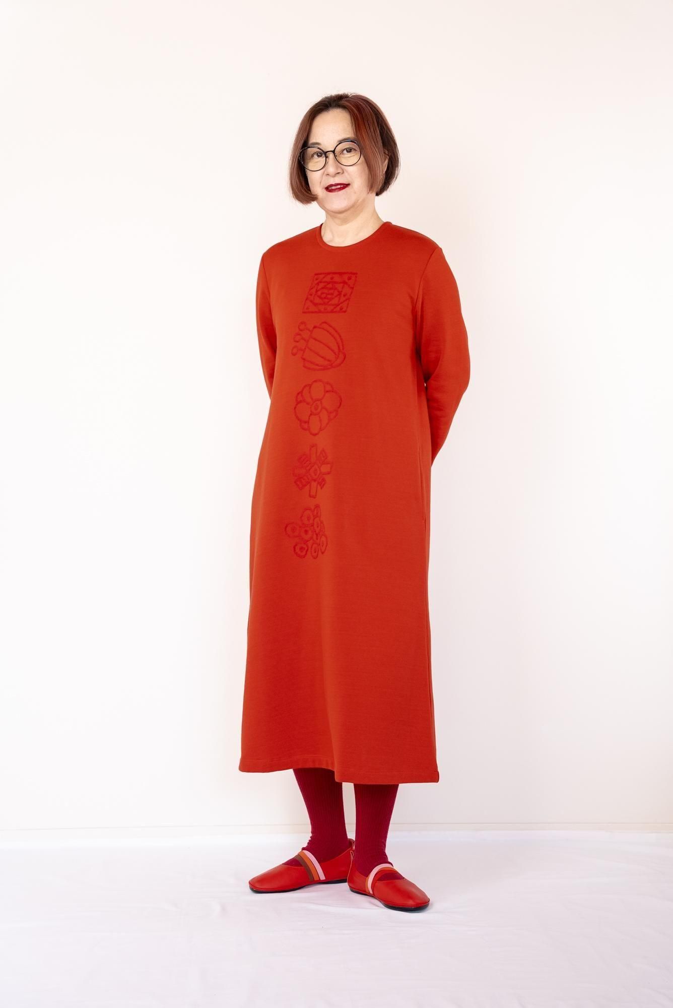 フラワースタンプ ライン ワン