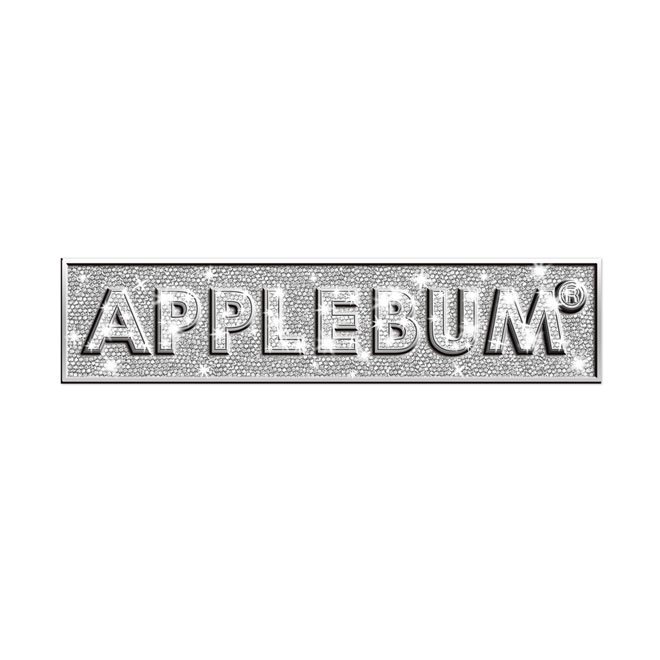 APPLEBUM"BLING BLING LOGO" STICKER