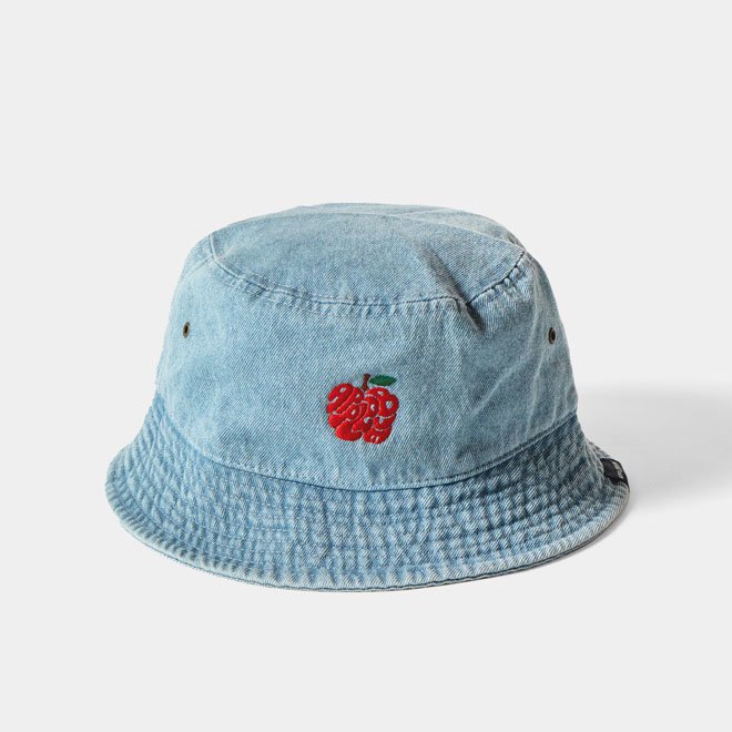 APPLEBUM"APPLE LOGO" DENIM BUCKET HAT