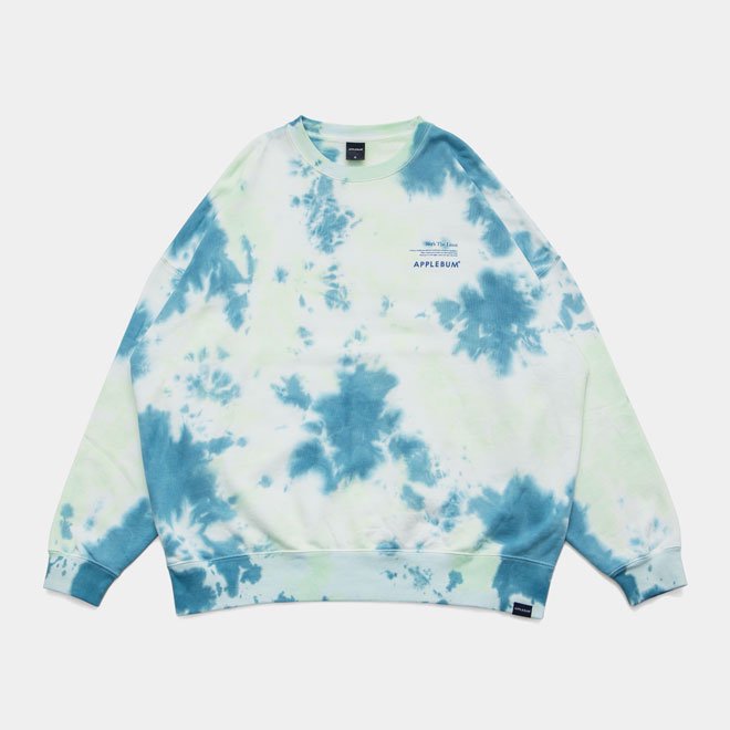 APPLEBUMTIE DYE CREW SWEAT