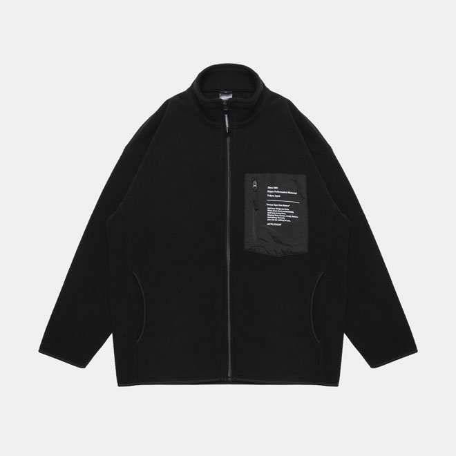 APPLEBUMFLEECE FULL ZIP JACKET