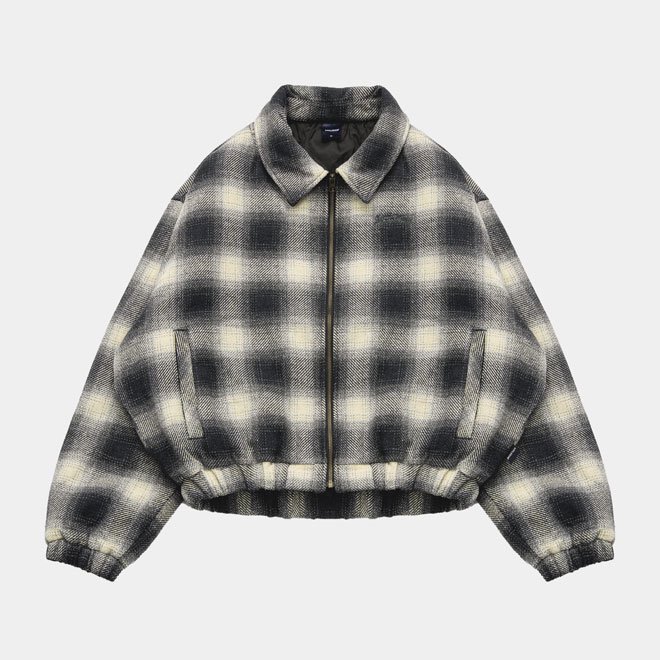 APPLEBUMOMBRE CHECK JACKET