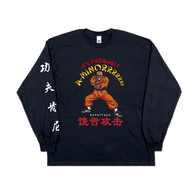 RAP ATTACK"A-MINORRRRR" L/S TEE