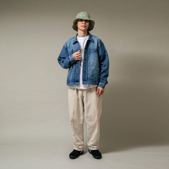 APPLE アップルバム BLOSSOM LOGO DENIM JACKET APPLEBUM 
