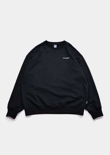 <img class='new_mark_img1' src='https://img.shop-pro.jp/img/new/icons15.gif' style='border:none;display:inline;margin:0px;padding:0px;width:auto;' />APPLEBUMLOGO CREW SWEAT BLACK