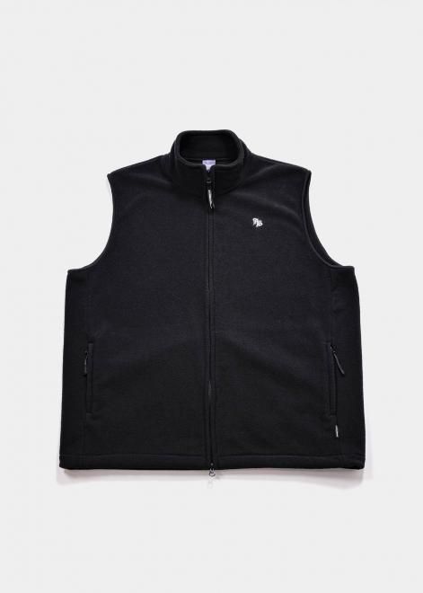 <img class='new_mark_img1' src='https://img.shop-pro.jp/img/new/icons15.gif' style='border:none;display:inline;margin:0px;padding:0px;width:auto;' />APPLEBUMFLEECE VEST BLACK