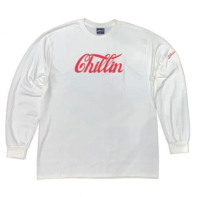 <img class='new_mark_img1' src='https://img.shop-pro.jp/img/new/icons15.gif' style='border:none;display:inline;margin:0px;padding:0px;width:auto;' />PrillmalCHILLIN' !!! L/S T-SHIRTS WHITE